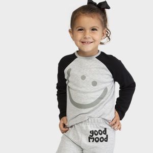 Peace Love World Good Mood Long Sleeve Shirt